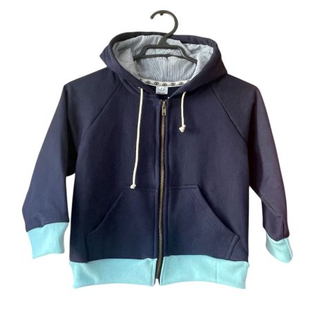 Polerón Chacay Azul con cierre Kids